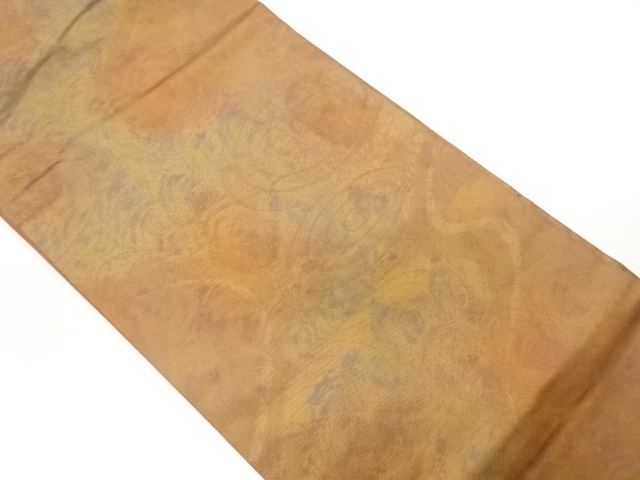 リサイクル　流水模様織出し名古屋帯